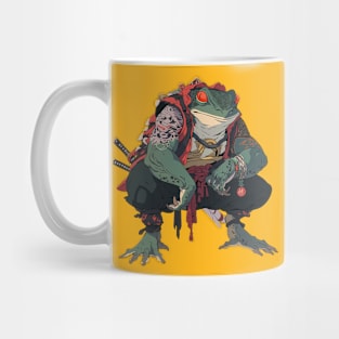 samurai frog Mug